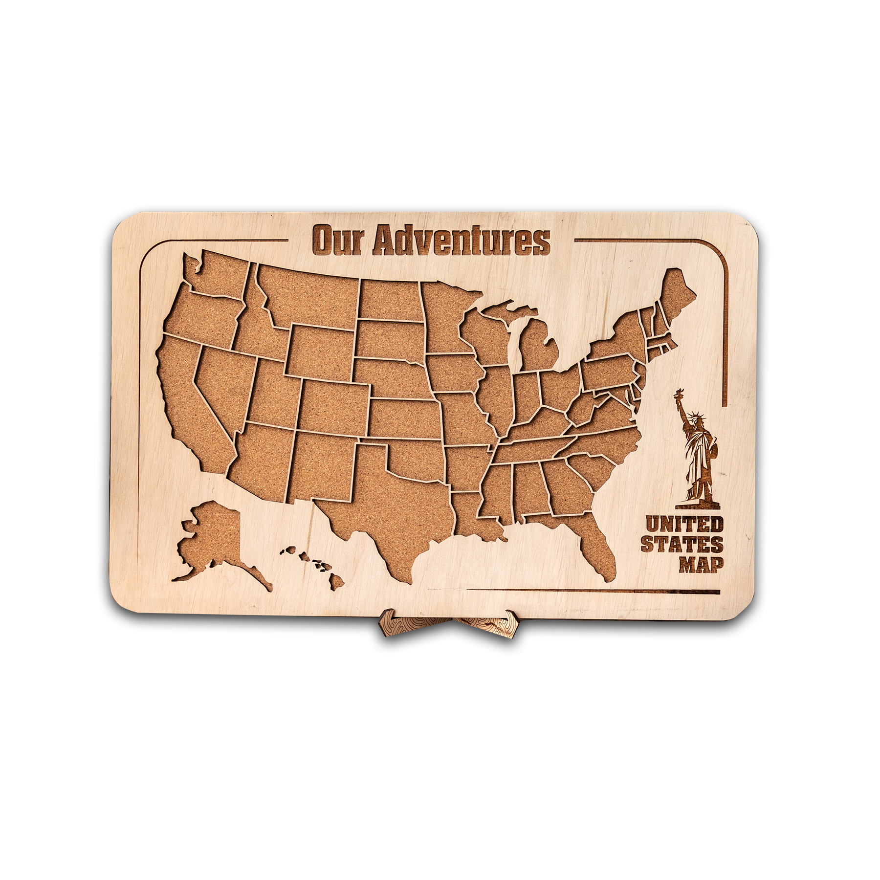 USA Map board