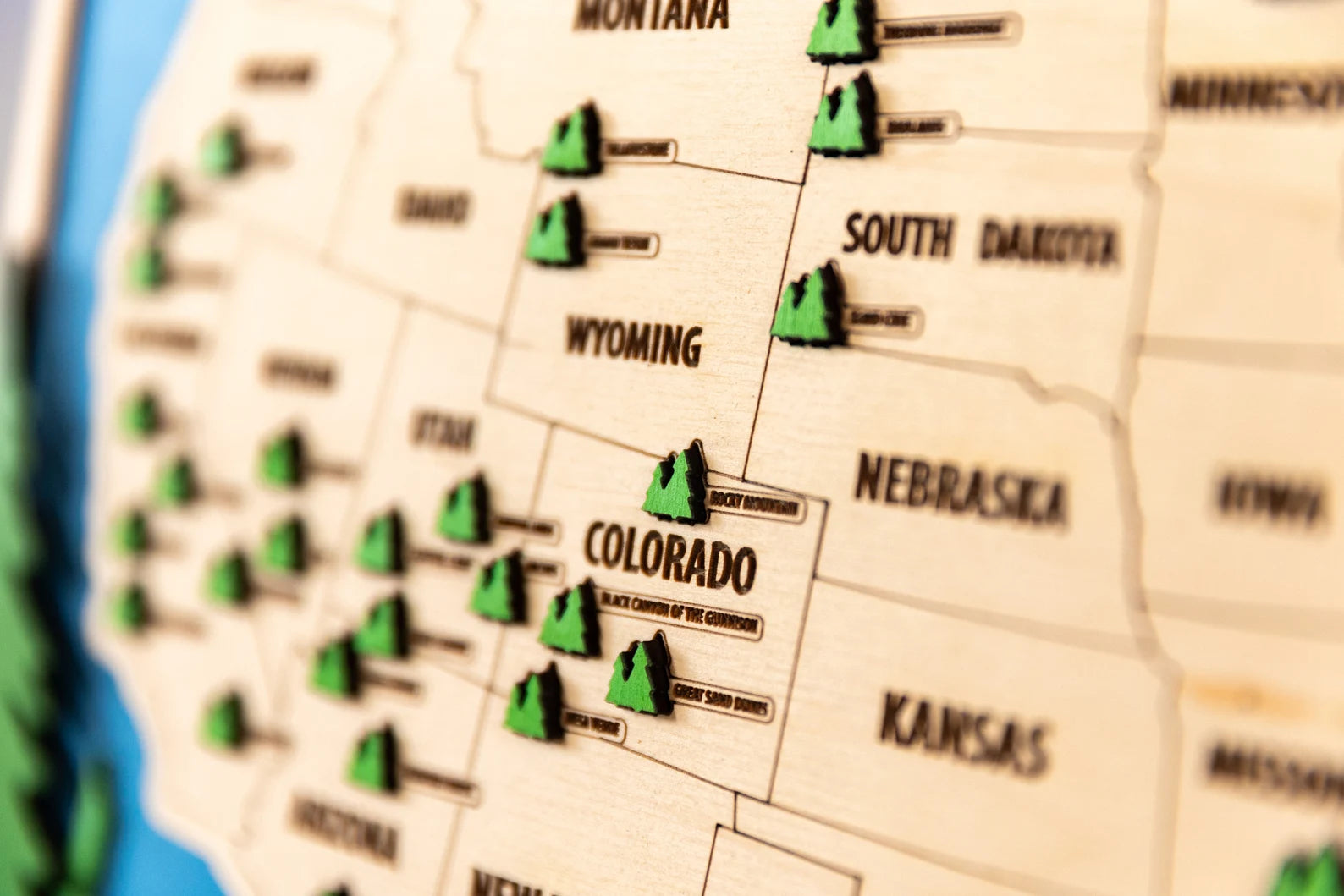 United States National Parks Map