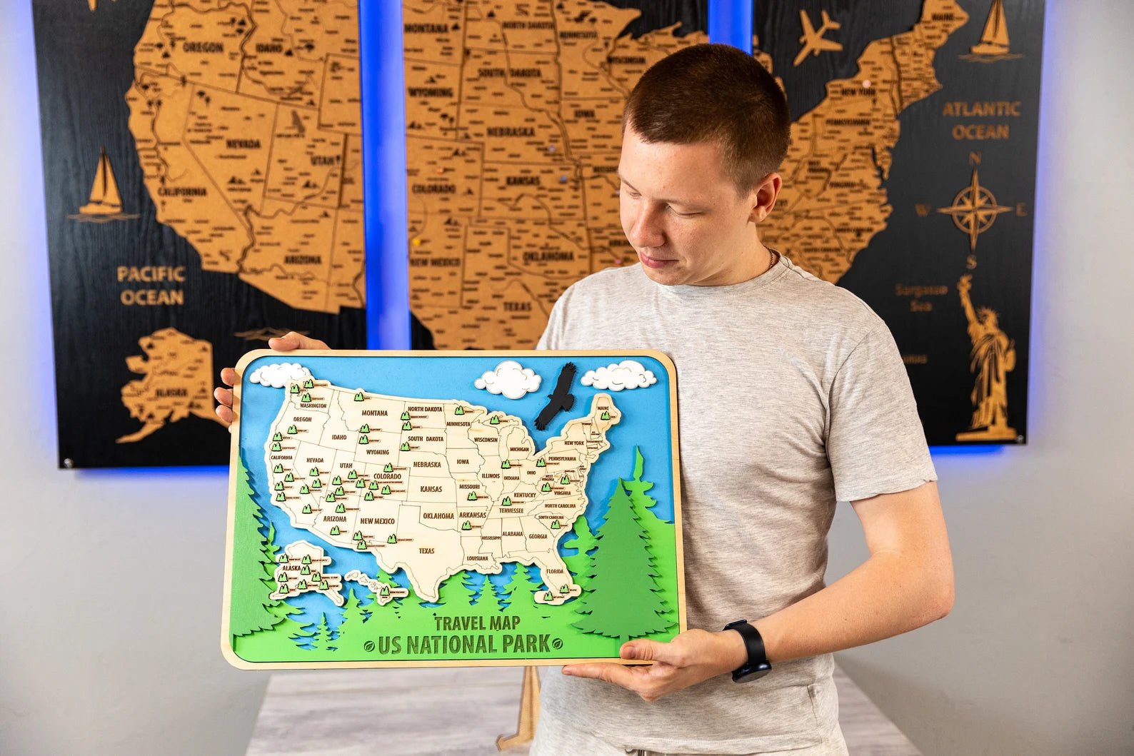 United States National Parks Map