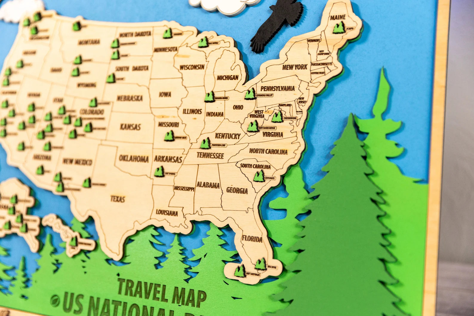 United States National Parks Map