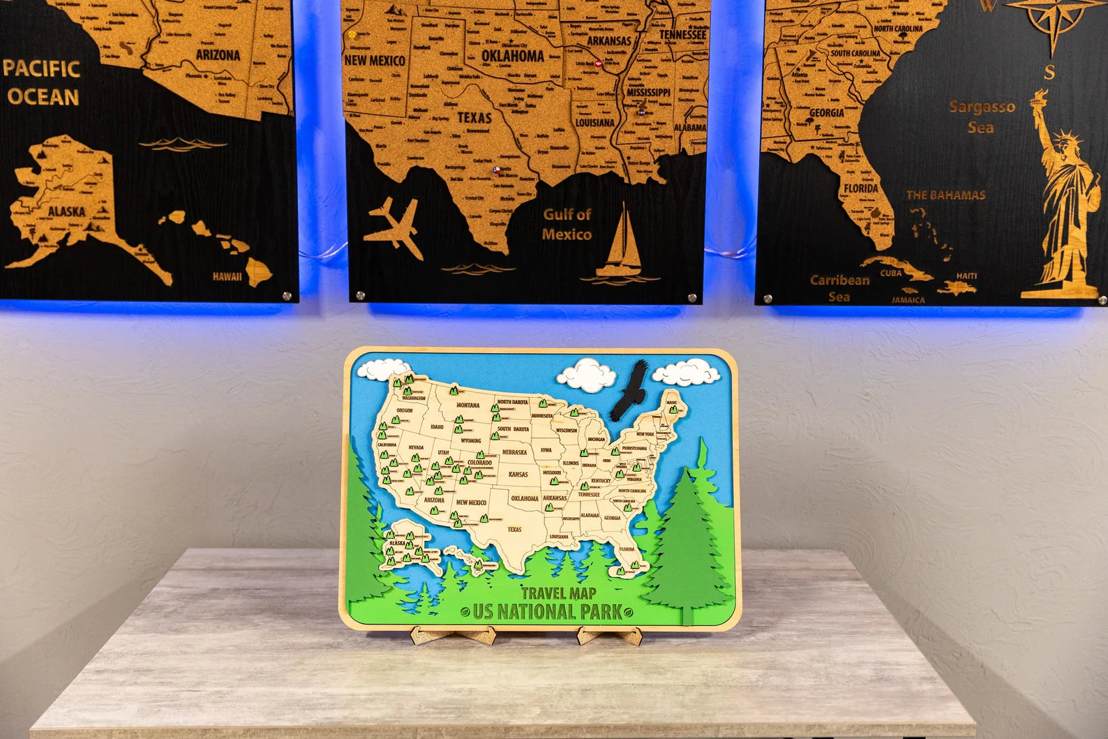 United States National Parks Map